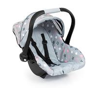 Bayer Design 67907AA Doll car seat, with sun canopy, adjustable handle, harness, for dolls up to 46 cm, attachable to Neo Vario, Xeo dolls prams, for children 3+ age