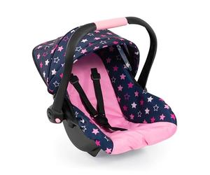 Bayer Design 67916AA Dolls Car Seat EasyGo, sun canopy, attachable to Neo Vario/Xeo dolls pram