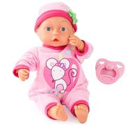 Bayer Design 93363AB First Words Baby Doll, Pink