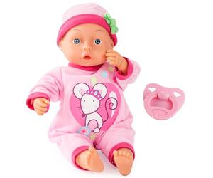 Bayer Design 93363AB First Words Baby Doll, Pink