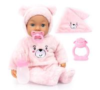 Bayer Design 94694AA Interactive Doll Piccolina Magic Eyes moves mouth, blinking eyes, sounds, accessory