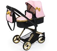 Bayer Design Doll Pram Neo Vario - Pink & Gold