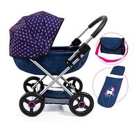Bayer Design dolls pram Cosy with bag, blanket and cushion, soft handle