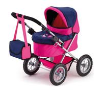 Bayer Design Dolls pram Trendy with bag, height-adjustable handle, foldable