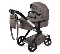 Bayer Design Dolls pram XEO with bag, convertible, height-adjustable handle