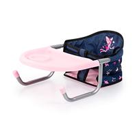 Bayer Design Doll's table seat, for dolls up to 46 cm | foldable, easy to store and to install, backrest, doll accessories for kids role-play, for girls and boys
