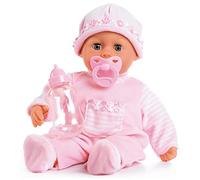 First Words Baby Doll Pink With Accessories Bayer Design Genuine