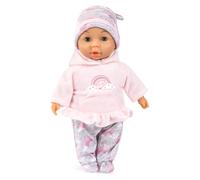 Bayer Design My First Baby Doll - 11 in Soft Body with Realistic Sleeping Eyes & Pajama Outfit