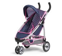 Bayer Doll Jogger Sport Pram Stroller for Dolls up to 46cm Kids Toy Buggy