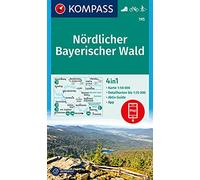 Bayerischer Wald Nördlicher: Wandelkaart 1:50 000: 195