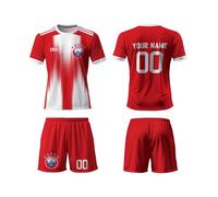 Bayern Football Kits for Kids,Bayern New 26 Personalised Football Kit Kids with Name Number,Team Logo, Custom Jersey Shirts for Club World Cup 2025, Football Gifts for Boys Men Women