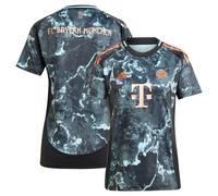 Bayern Munich adidas Football Away Shirt Jersey Women's 2024 Black