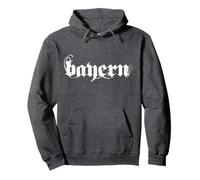 Bayern retro lettering Munich football fans men Bavaria Pullover Hoodie