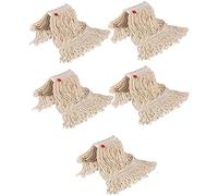 Bayersan Mop Heads Replacement | Kentucky Cotton Mop Head | Commercial Mop Heads | Floor Cleaning Industrial Mop Heads (Large 16oz, Pack Of 5)