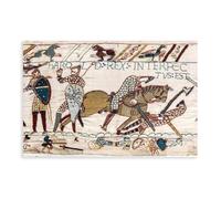 Bayeux Tapestry - Battle of Hastings - The Death of Harold II 1070 Canvas Art Poster And Wall Art Picture Print Modern Family Bedroom Decor Unframe 20