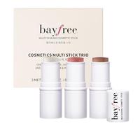 bayfree 3 PCS Makeup Cream Contour Stick Set, Highlighter, Bronzer & Blush Stick Trio for Face, Long Lasting, Natural Face Contour, Dewy & Matte Finish, Suitable for All Skin