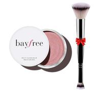bayfree Multi Glow Balm Set, Cream Blush with Double-ended Brush