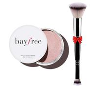 bayfree Multi Glow Balm Set, Cream Blush with Double-ended Brush