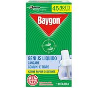 Baygon Electric Mosquito Killer Common and Tiger, Odorless, Pack of 1 Diffuser and a Refill for 45 Nights
