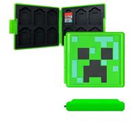 BAYINBROOK Switch Game Card Case, 12 Slot Storage Box for Game & TF Cards, Slim Travel Holder, Waterproof Hard Shell Organiser for Console Accessories (B06)