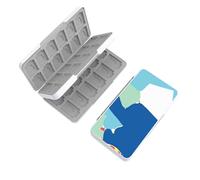 BAYINBROOK Switch Game Card Holder with Magnetic Lock - 48 Game Cartridge & 48 MicroSD Card Slots, Large Capacity Portable, Portable Travel Storage Case Compatible with Nintendo Switch (S7)