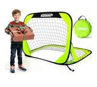BAYINBULAK Pop-Up Football Goals -3.3x2.3FT Mini Foldable Garden Nets with Carry Bag | Great for Outdoor Play & Holiday Gifting