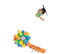 BAYINSHIDM Dog Snuffle Ball Enrichment Game Feeding Mat Slow Feeder Stress Relief Toy Dog Brain Stimulating Toys for Intellectual Training (Green)