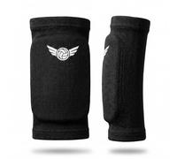 Baylee and Me Volleyball Elbow Pads with Breathable Mesh Carry Bag - Impact Absorbing Compression Sleeves for Youth & Teen Girls - Protective Arm Guards for Digging & Diving