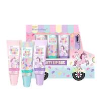 Baylis & Harding Beauticology Vanilla Fragranced Beauty Lip Gloss Bus Gift Set - 3 X 8 ml