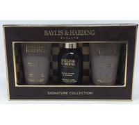 Baylis & Harding Signature Men's Black Pepper & Ginseng Luxury Mini Trio Gift Set
