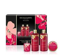 Baylis & Harding Boudiore Cherry Blossom Luxury Candlelit Bathing Gift Set (Pack of 1) - Vegan Friendly