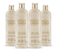 Baylis & Harding Elements Pink Blossom & Lotus 500 ml (Pack of 4), Clear gel