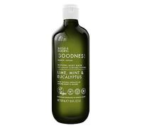 Baylis & Harding Goodness Awaken Lime, Mint & Eucalyptus Body Wash, 500 ml (Pack of 3) - Vegan Friendly