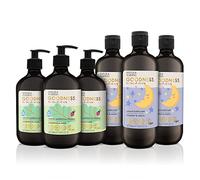 Baylis & Harding Goodness Kids Toiletries Bundle: 3 x 500 ml Shampoo & 3 x 500 ml Bubble Bath (6 bottles) - Vegan Friendly