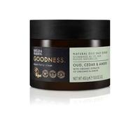 Baylis & Harding Goodness Oud, Cedar & Amber Natural Oils Salt Scrub 450g