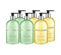 Baylis & Harding Hand Wash Bundle: 3 x 500 ml Sweet Mandarin and Grapefruit & 3 x 500 ml Anti-Bacterial Signature Vetiver, Cedar & Lemongrass - Vegan Friendly