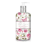 Baylis & Harding Hand Wash - Rose, Poppy & Vanila 500Ml - Cleansing Hand Wash With Decorative Dispensing Bottle Bathroom Hand Wash