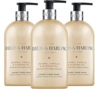 Baylis & Harding Jojoba, Vanilla & Almond Oil Hand Wash, 500 ml (Pack of 3) - Ve