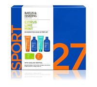 Baylis & Harding Men's Citrus Lime & Mint Invigorating Shower & Prep Gift Set - Vegan Friendly