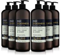 Baylis & Harding Goodness Oud Cedar & Amber Body Wash 1 Liter Vegan Friendly