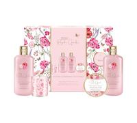 Baylis & Harding Royale Garden Luxury Bathing and Candle Gift Set 1 Pack | Rose, Poppy & Vanilla, Vegan Friendly