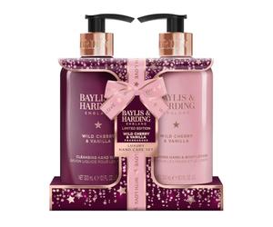Baylis & Harding Signature Luxury Hand Care Gift Set 1 Pack | Wild Cherry & Vanilla, Vegan Friendly