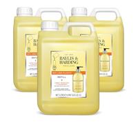 Baylis & Harding Sweet Mandarin and Grapefruit Hand Wash 2 Litre Refill (Pack of 3 - Total 6 litres) - Vegan Friendly