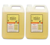 Baylis & Harding Sweet Mandarin & Grapefruit Hand Wash 5L Refill X 2