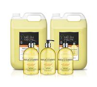 Baylis & Harding Sweet Mandarin & Grapefruit Hand Wash Bundle - 3 x 500 ml & 2 x 5 Litre Refills (5 products) - Vegan Friendly