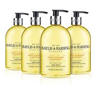 Baylis &Harding-Sweet Mandarin &Grapefruit Hand Wash Pump Soap Gel Pack 4x500ml