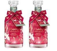 Baylis & Harding The Fuzzy Duck Winter Wonderland Light Up Bath Bubbles Decanter Gift - Vegan Friendly (Pack of 2)