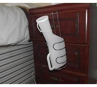 Bayliss Mobility Urine Bottle Holder, Chrome | Urinal and Holder, Keeps Bottle Within Reach, Avoids Spills