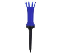 BAYNOPURIN Golf Tees 10 PCS Rubber Golf Tee Ball Holder Golfing Tees Durable For Training Driving Range(Blue)