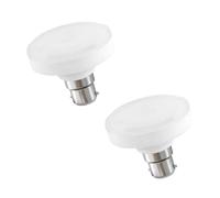Bayonet LED Bulb, T75 R50 Reflector 12W (100W Equivalent) Cool White 6400K Non-Dimmbale 12000lm,B22 Flat SES LED Spotlight Bright Bulb Wide Angle Home Decoration [Energy Class A] (Pack of 2)